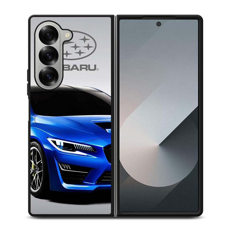 SUBARU CAR BLUE LOGO Samsung Galaxy Z Fold 6 Case Cover
