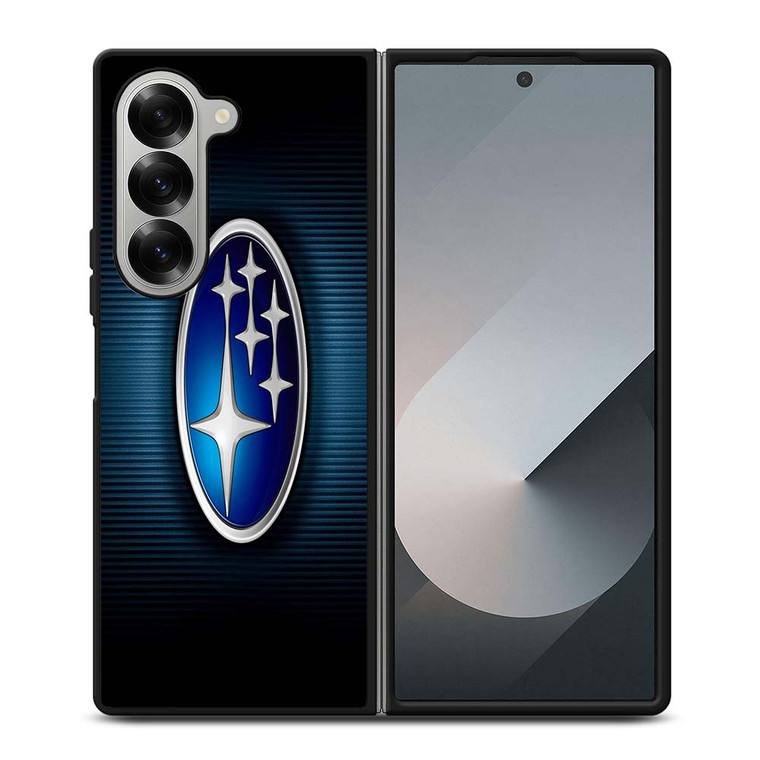 SUBARU VERTICAL LOGO Samsung Galaxy Z Fold 6 Case Cover