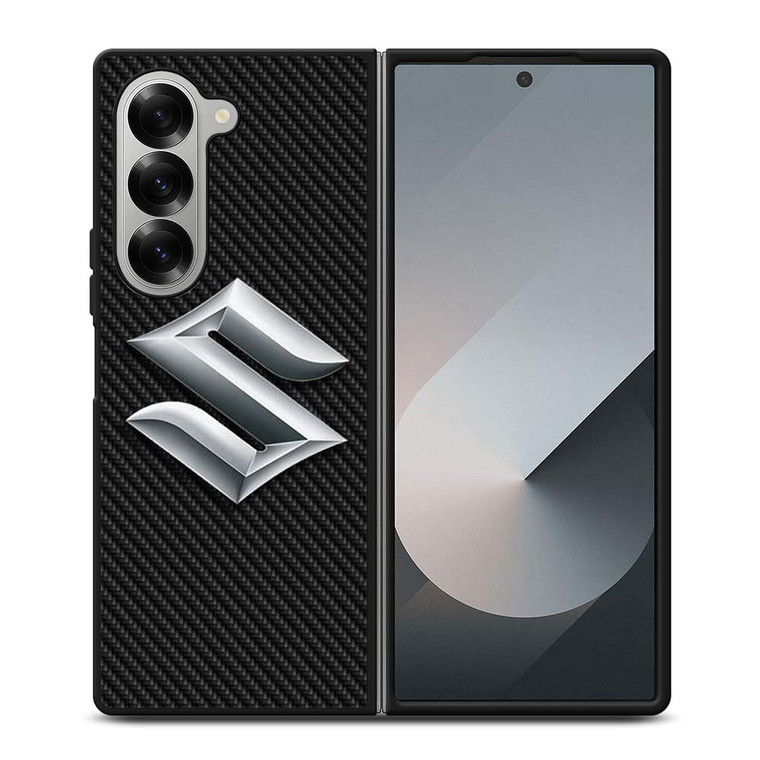 SUZUKI MOTOR CARBON LOGO Samsung Galaxy Z Fold 6 Case Cover