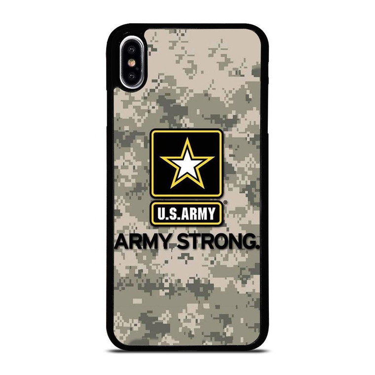 US ARMY ARMY STRONG CAMO iPhone XS Max Case Cover