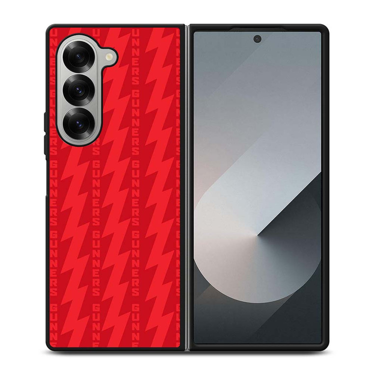 THE GUNNERS ARSENAL RED PATTERN Samsung Galaxy Z Fold 6 Case Cover THE GUNNERS ARSENAL RED PATTERN Samsung Galaxy Z Fold 6 Case Cover