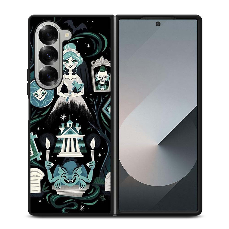 THE HAUNTED MANSION ART DISNEY Samsung Galaxy Z Fold 6 Case Cover