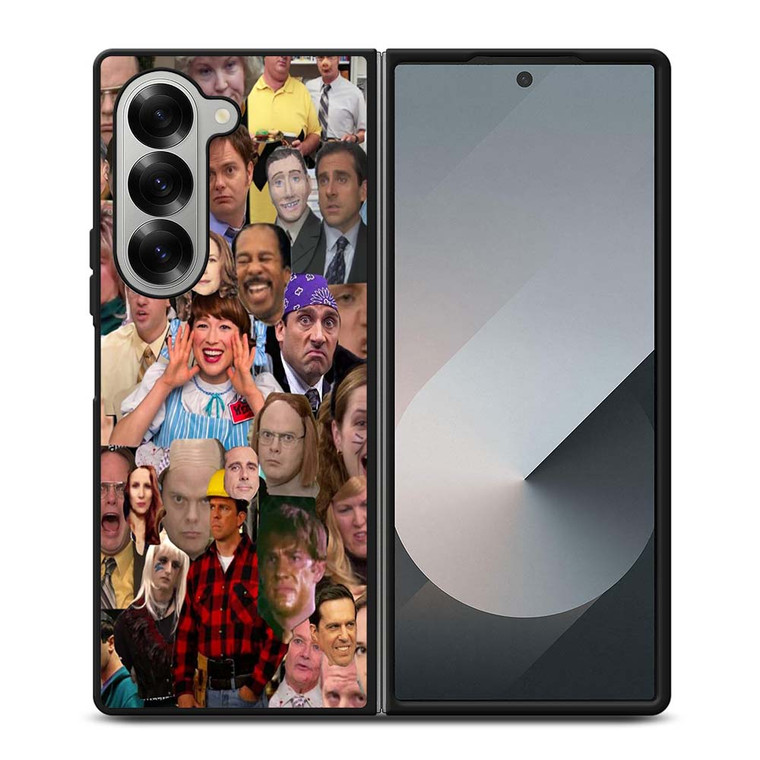 THE OFFICE COLLAGE Samsung Galaxy Z Fold 6 Case Cover