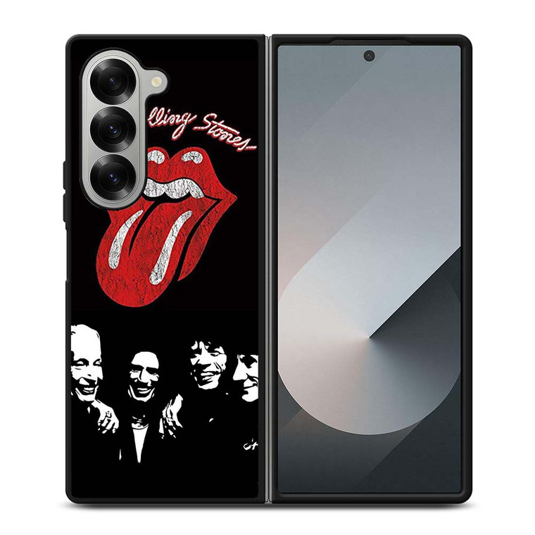 THE ROLLING STONES BAND LOGO Samsung Galaxy Z Fold 6 Case Cover