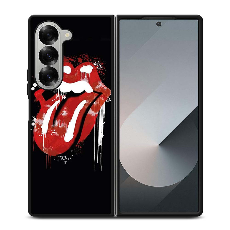 THE ROLLING STONES LOGO ART Samsung Galaxy Z Fold 6 Case Cover