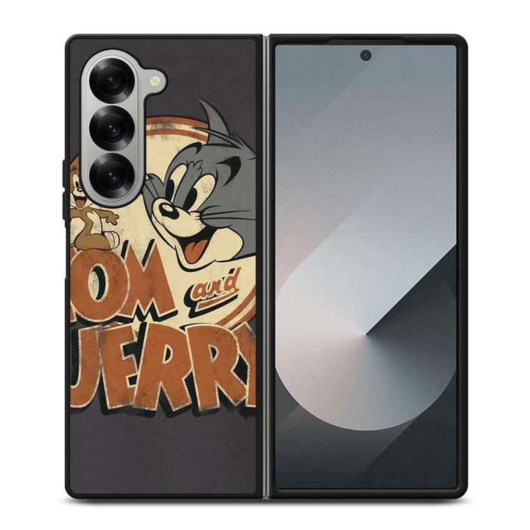 TOM AND JERRY CLASSIC CARTOON Samsung Galaxy Z Fold 6 Case Cover
