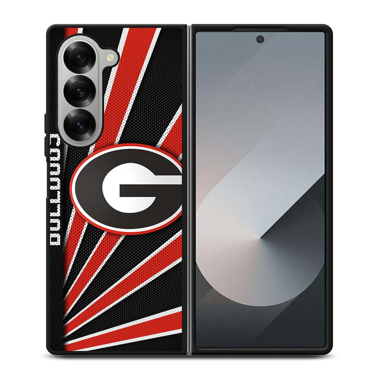 UGA GEORGIA BULLDOGS ICON Samsung Galaxy Z Fold 6 Case Cover