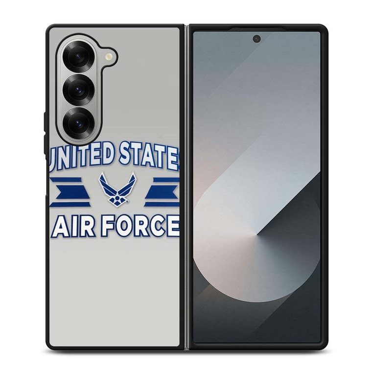 UNITED STATES US AIR FORCE LOGO Samsung Galaxy Z Fold 6 Case Cover