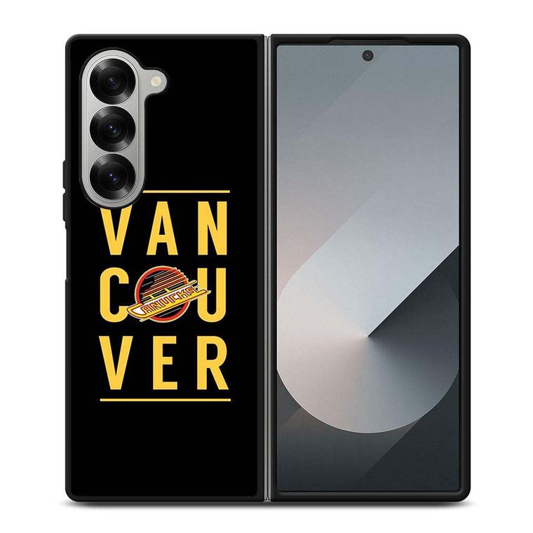 VANCOUVER CANUCKS HOCKEY ICON Samsung Galaxy Z Fold 6 Case Cover
