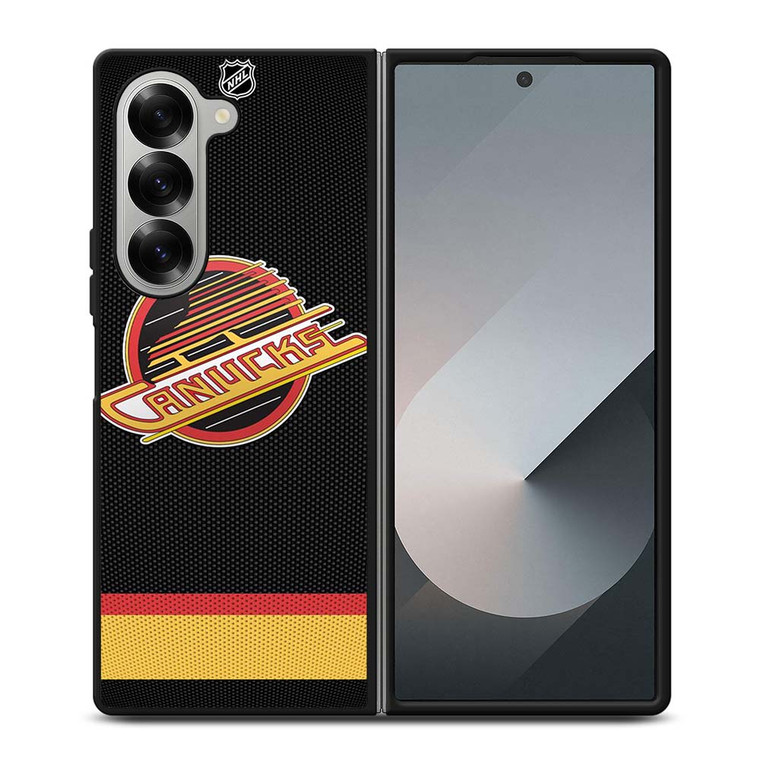 VANCOUVER CANUCKS HOCKEY LOGO NHL Samsung Galaxy Z Fold 6 Case Cover