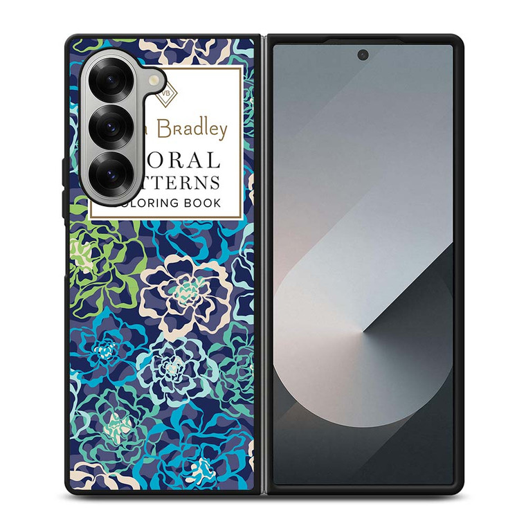 VERA BRADLEY VB FLORAL PATTERNS CB Samsung Galaxy Z Fold 6 Case Cover