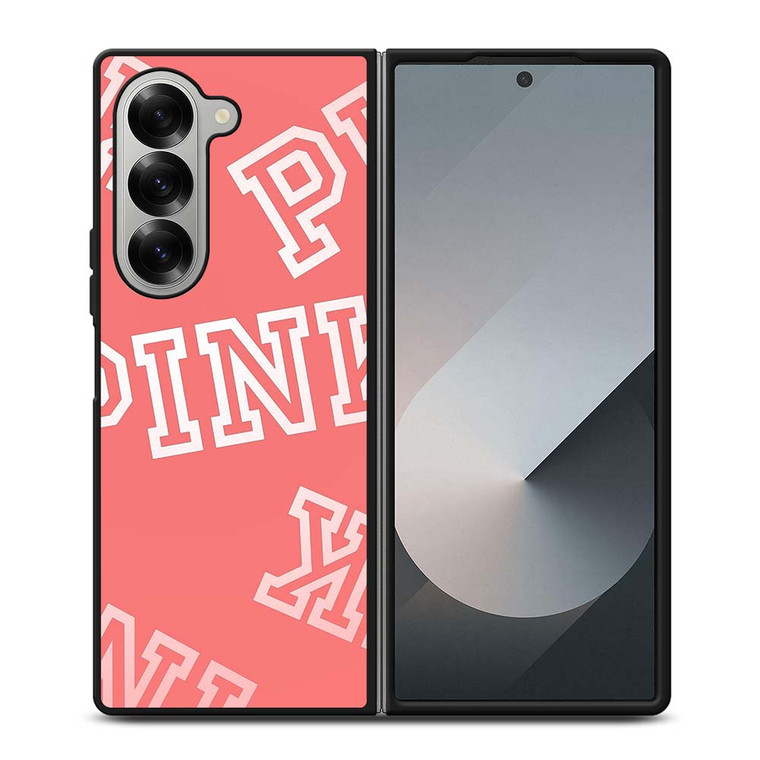 VICTORIA SECRET PINK COLLAGE Samsung Galaxy Z Fold 6 Case Cover VICTORIA SECRET PINK COLLAGE Samsung Galaxy Z Fold 6 Case Cover