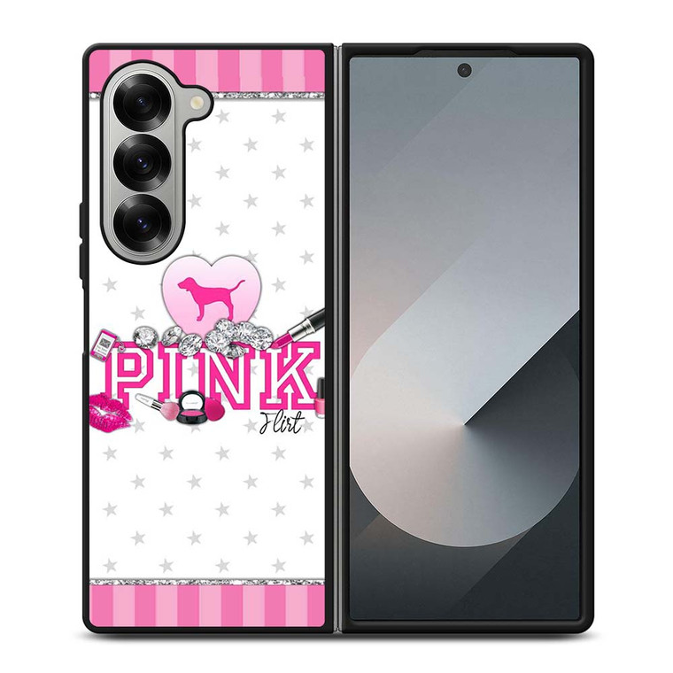 VICTORIA'S SECRET PINK DOG Samsung Galaxy Z Fold 6 Case Cover