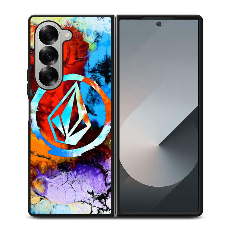 VOLCOM COLORFUL LOGO Samsung Galaxy Z Fold 6 Case Cover VOLCOM COLORFUL LOGO Samsung Galaxy Z Fold 6 Case Cover