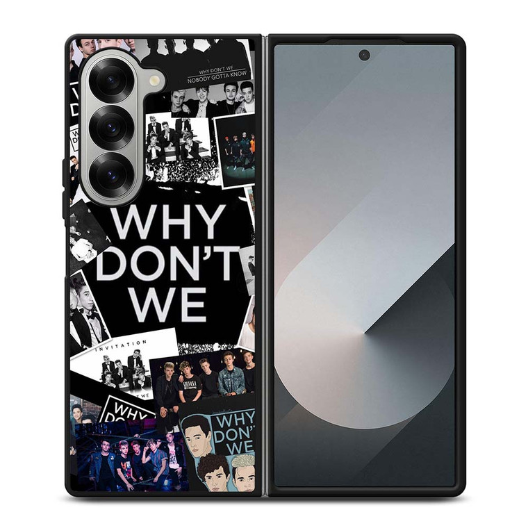 WHY DON'T WE BAND COLLAGE Samsung Galaxy Z Fold 6 Case Cover WHY DON'T WE BAND COLLAGE Samsung Galaxy Z Fold 6 Case Cover