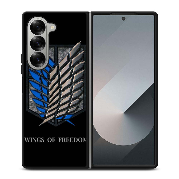 WINGS OF FREEDOM AOT Samsung Galaxy Z Fold 6 Case Cover