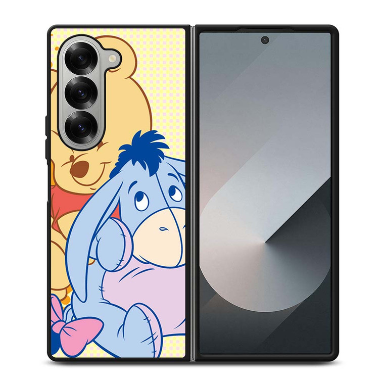 WINNIE THE POOH EEYORE CARTOON Samsung Galaxy Z Fold 6 Case Cover