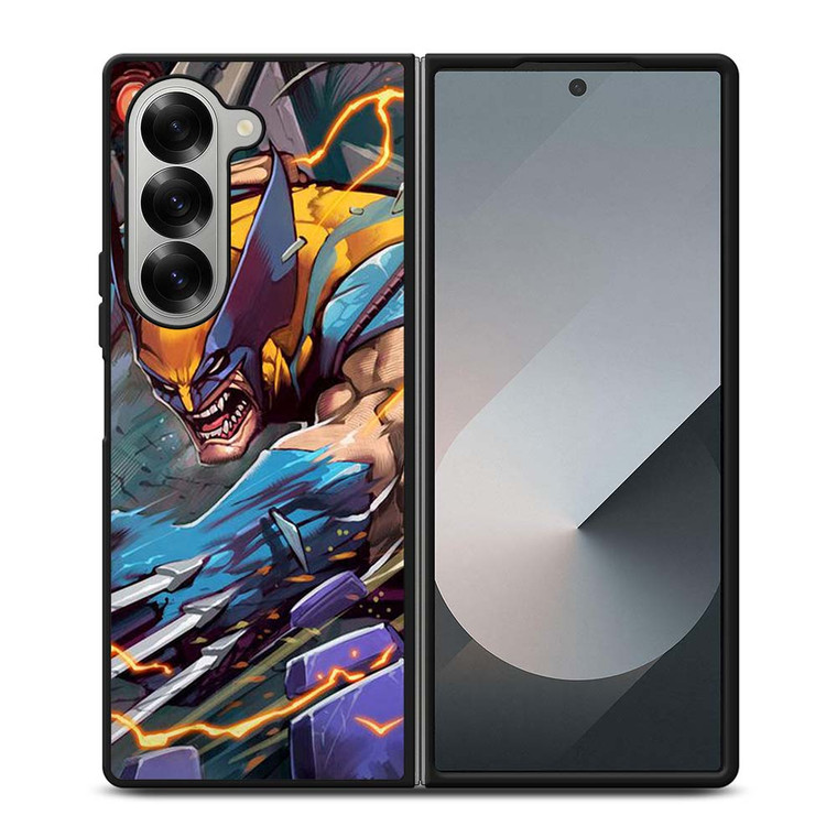 WOLVERINE X-MEN CARTOON 2 Samsung Galaxy Z Fold 6 Case Cover