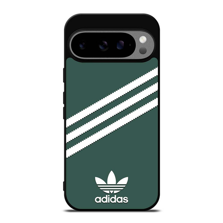 ADIDAS ORIGINALS STRIPES GREEN Google Pixel 9 Pro XL Case Cover