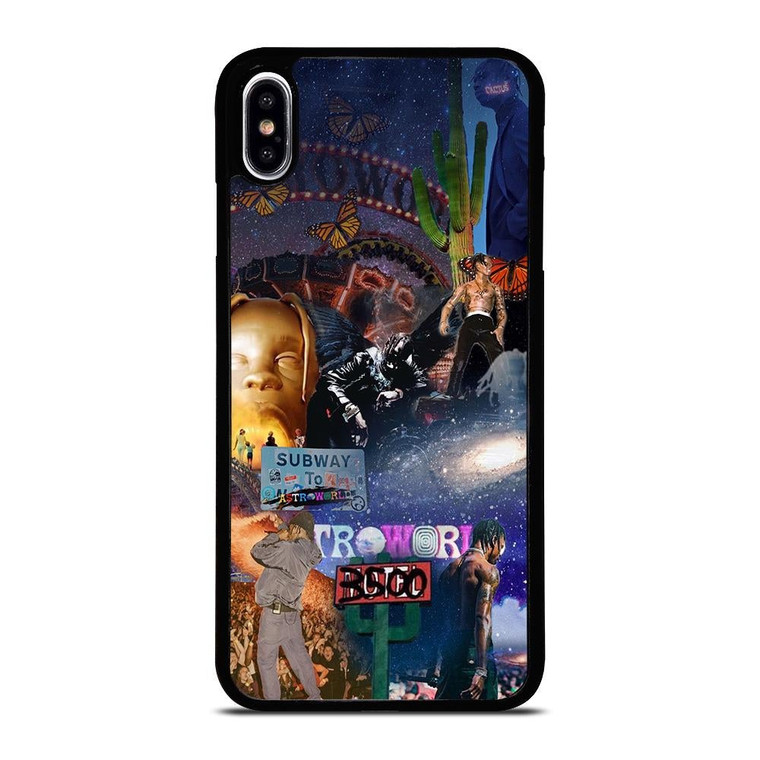 TRAVIS SCOTT COLLAGE iPhone XS Max Case Cover