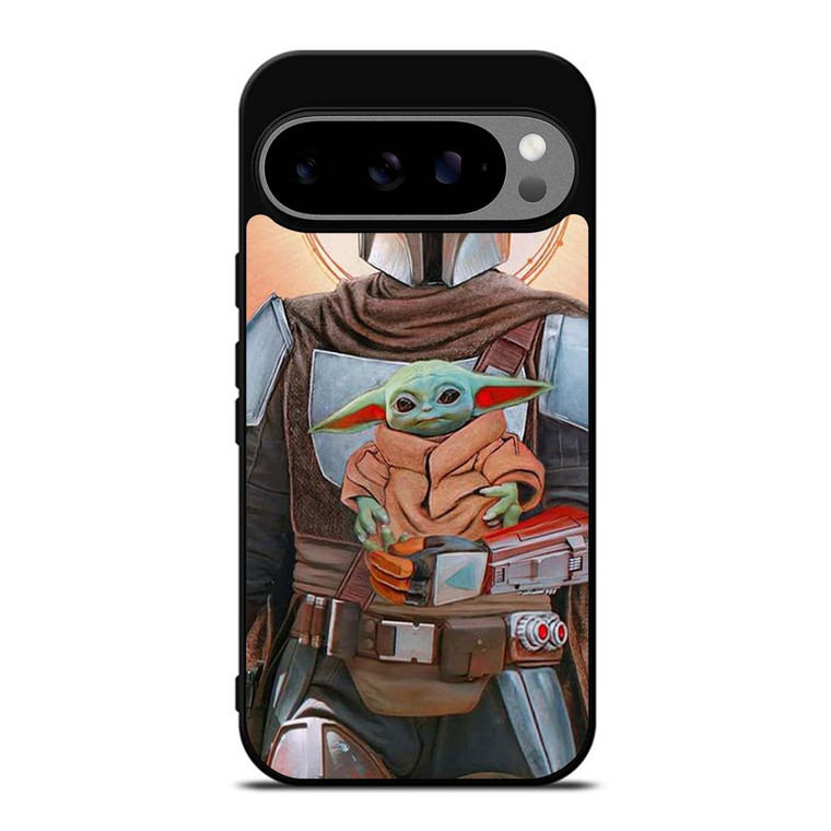 BABY YODA AND THE MANDALORIAN STAR WARS Google Pixel 9 Pro XL Case Cover