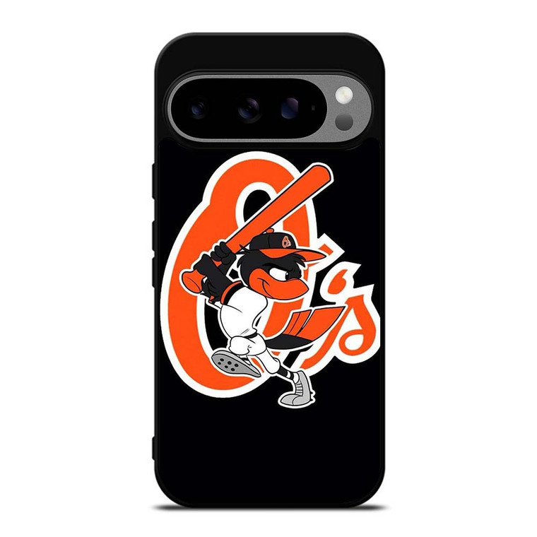 BALTIMORE ORIOLES LOGO BASEBALL TEAM MASCOT Google Pixel 9 Pro XL Case Cover
