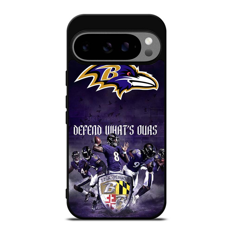 BALTIMORE RAVENS FOOTBALL TEAM Google Pixel 9 Pro XL Case Cover