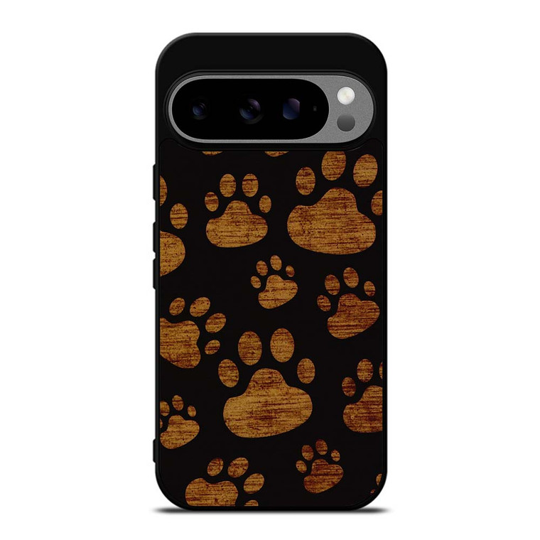 CAT FOOTPRINTS PATTERN Google Pixel 9 Pro XL Case Cover