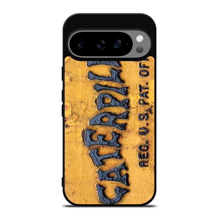 CATERPILLAR TRACTOR LOGO RUSTY EMBLEM Google Pixel 9 Pro XL Case Cover