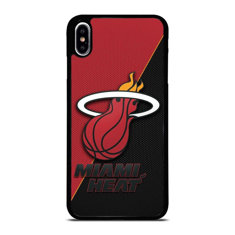 MIAMI HEAT BASKETBALL LOGO iPhone XS Max Case Cover