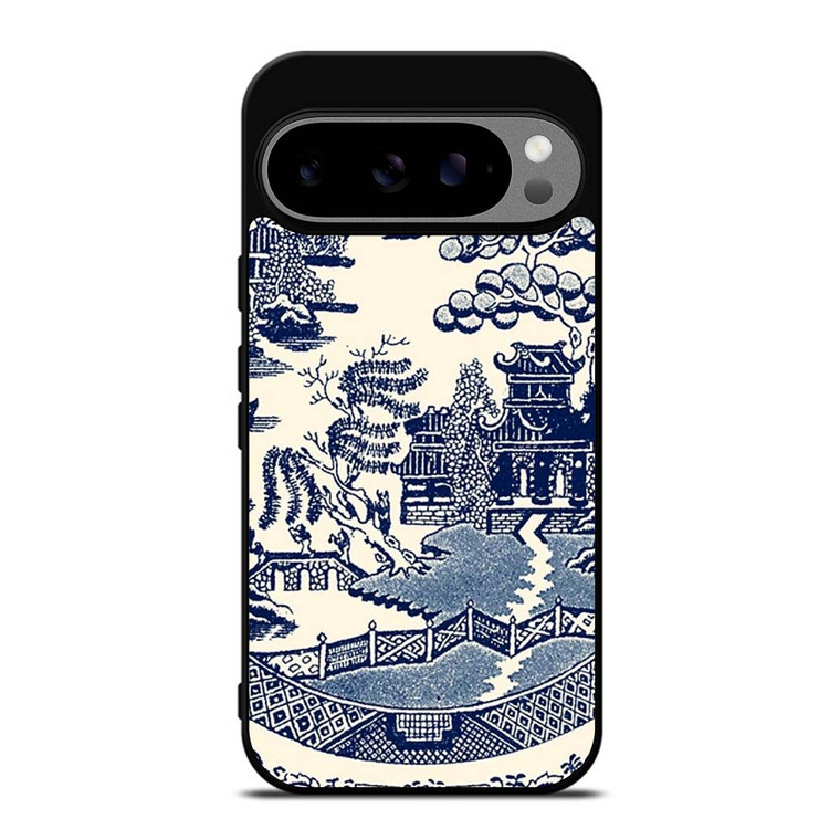CHINESE BLUE ART Google Pixel 9 Pro XL Case Cover