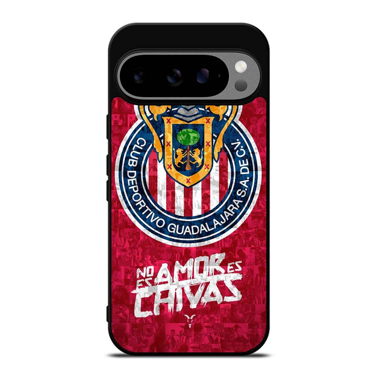 CHIVAS DE GUADALAJARA FOOTBALL CLUB LOGO Google Pixel 9 Pro XL Case Cover