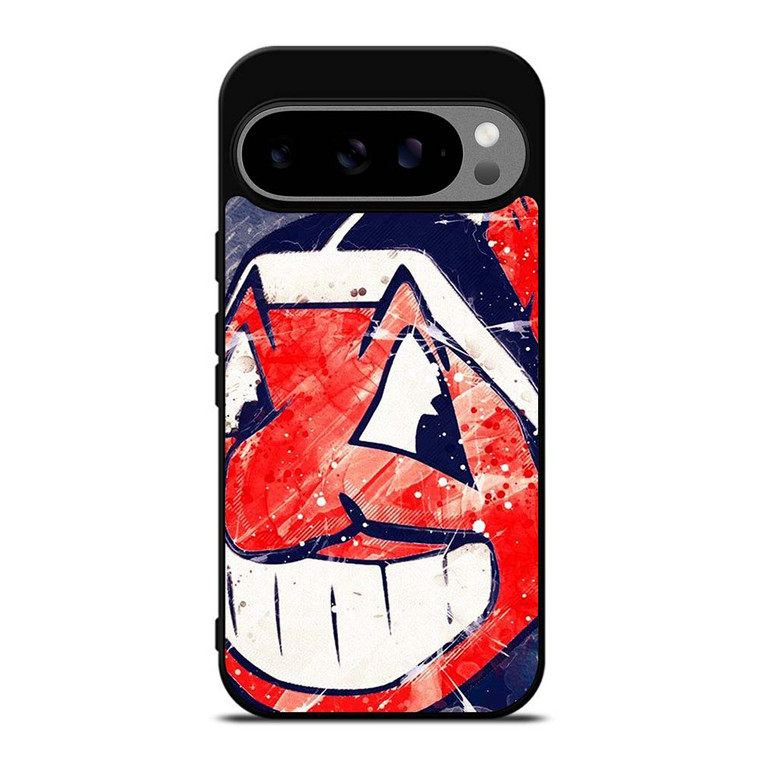 CLEVELAND INDIANS LOGO BASEBALL TEAM MLB ICON Google Pixel 9 Pro XL Case Cover