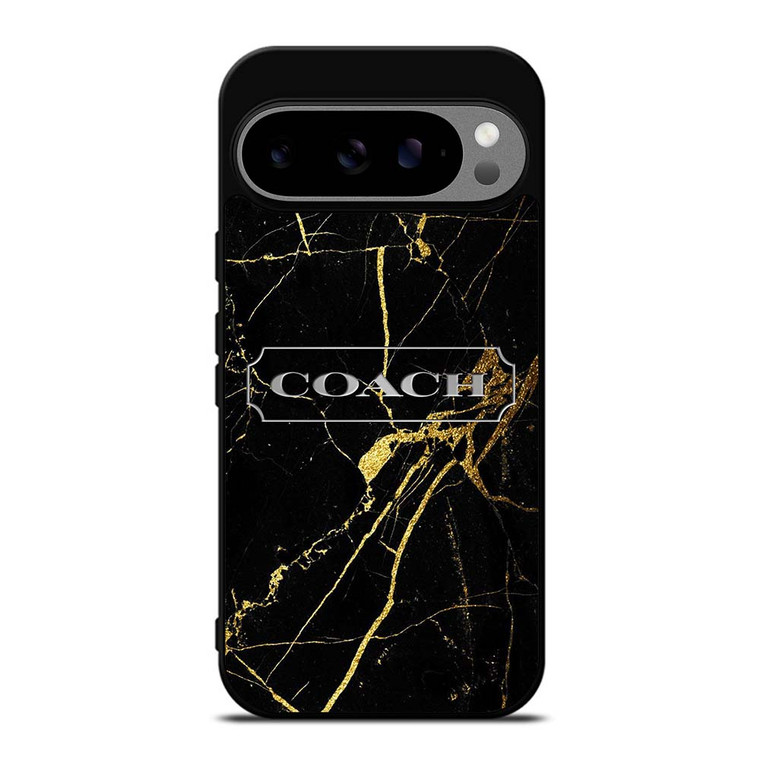 COACH NEW YORK GOLD MARBLE Google Pixel 9 Pro XL Case Cover
