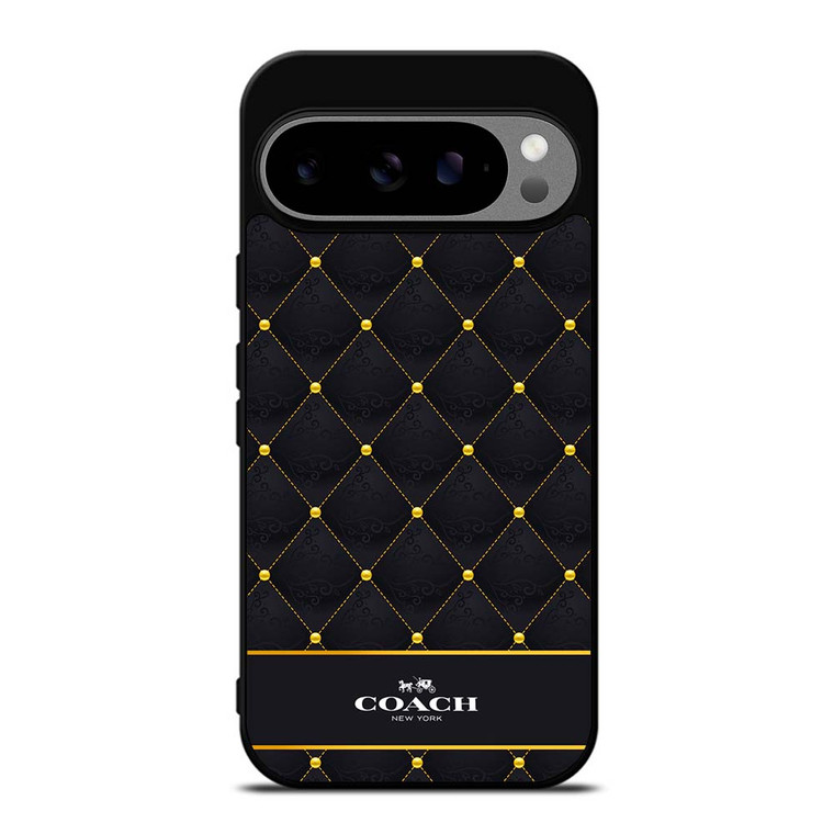 COACH NEW YORK GOLD PATTERN Google Pixel 9 Pro XL Case Cover