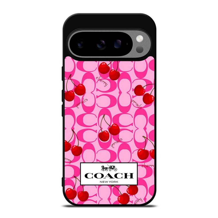 COACH NEW YORK LOGO CHERRY ICON Google Pixel 9 Pro XL Case Cover