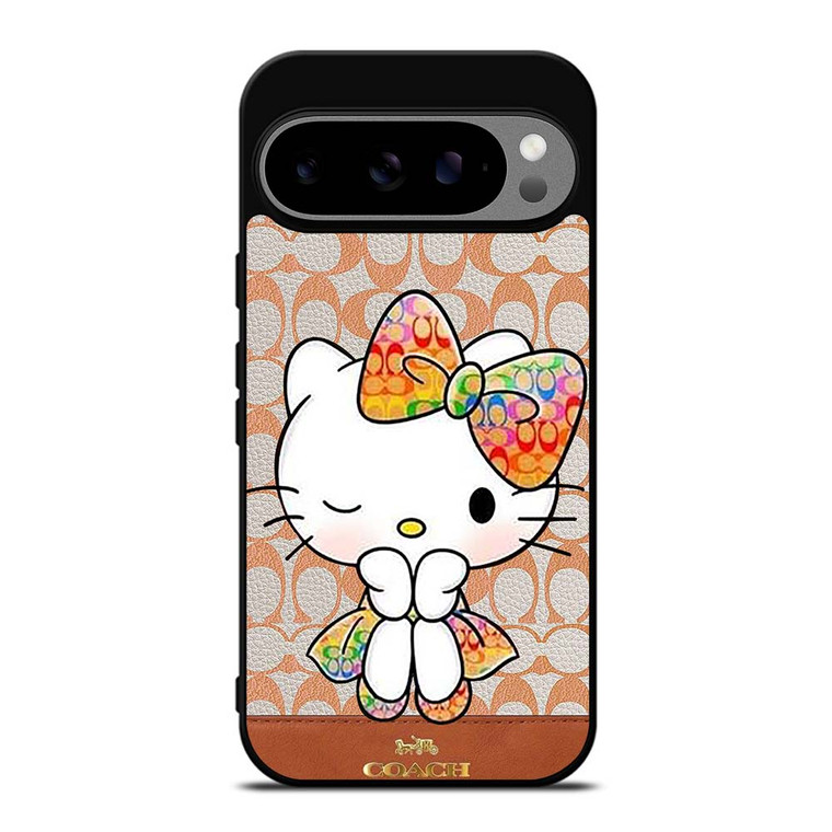 COACH NEW YORK LOGO HELLO KITTY Google Pixel 9 Pro XL Case Cover