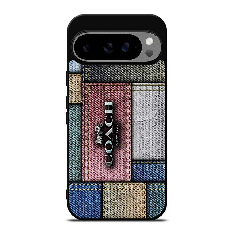COACH NEW YORK LOGO JEANS  Google Pixel 9 Pro XL Case Cover