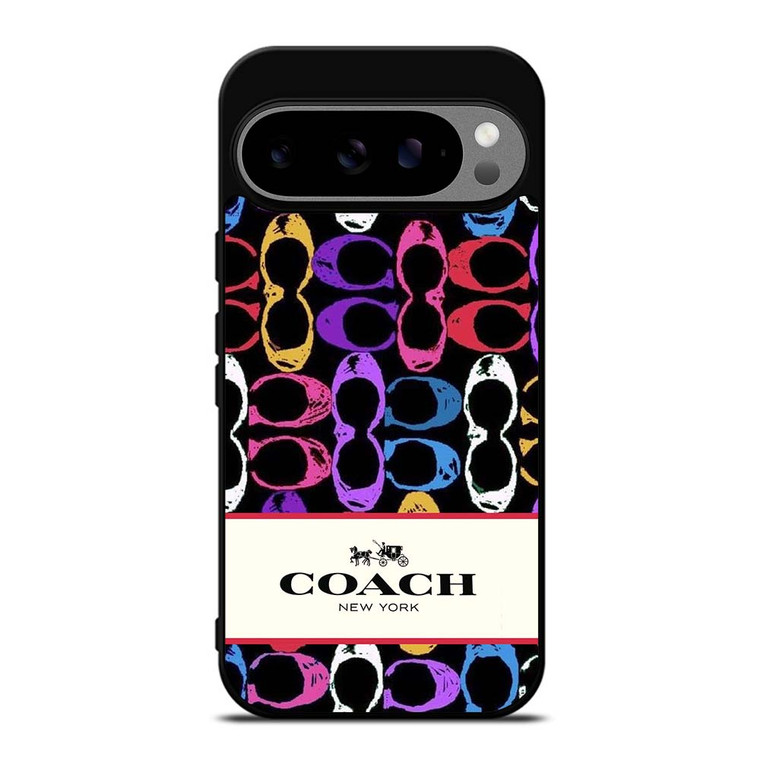 COACH NEW YORK PATTERN COLOR Google Pixel 9 Pro XL Case Cover