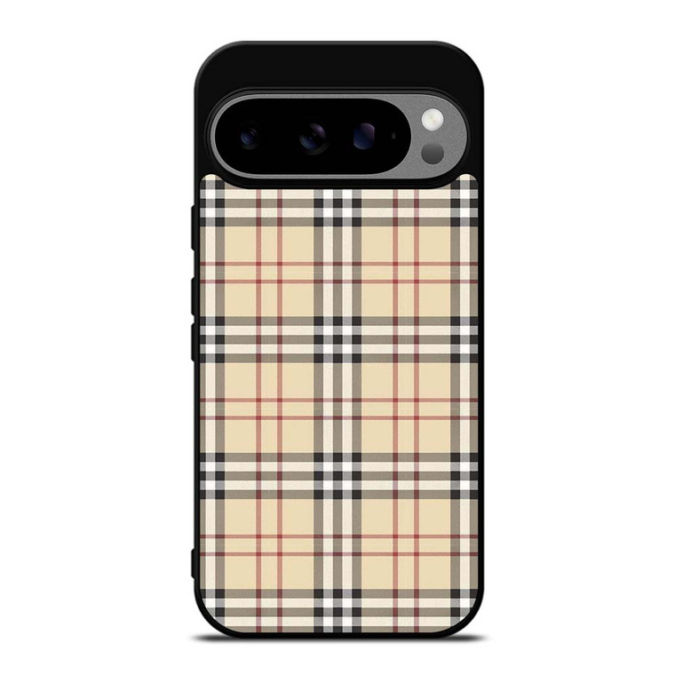 CREAM TARTAN PATTERN Google Pixel 9 Pro XL Case Cover