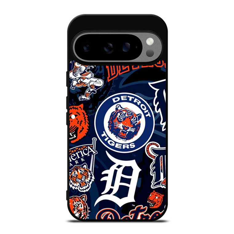 DETROIT TIGERS BASEBALL COLLAGE Google Pixel 9 Pro XL Case Cover