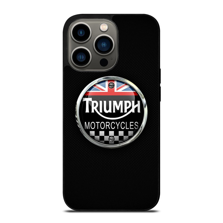 TRIUMPH BRITISH MOTORCYCLES 2 iPhone 13 Pro Case Cover