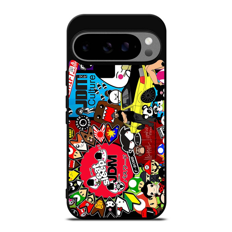 EAT SLEEP JDM COLLAGE Google Pixel 9 Pro XL Case Cover