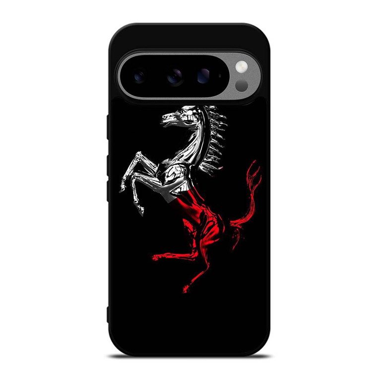 FERRARI LOGO CHROME HORSE Google Pixel 9 Pro XL Case Cover