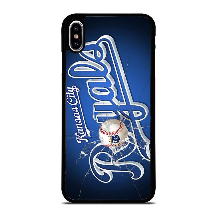 KANSAS CITY ROYALS BASEBALL LOGO iPhone XS Max Case Cover