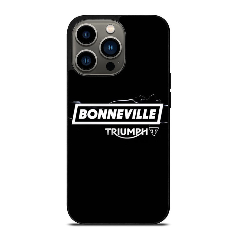 TRIUMPH BONNEVILLE LOGO iPhone 13 Pro Case Cover