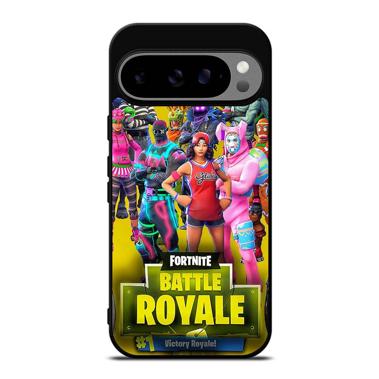 FORTNITE BATTLE ROYALE ALL CHARACTER Google Pixel 9 Pro XL Case Cover