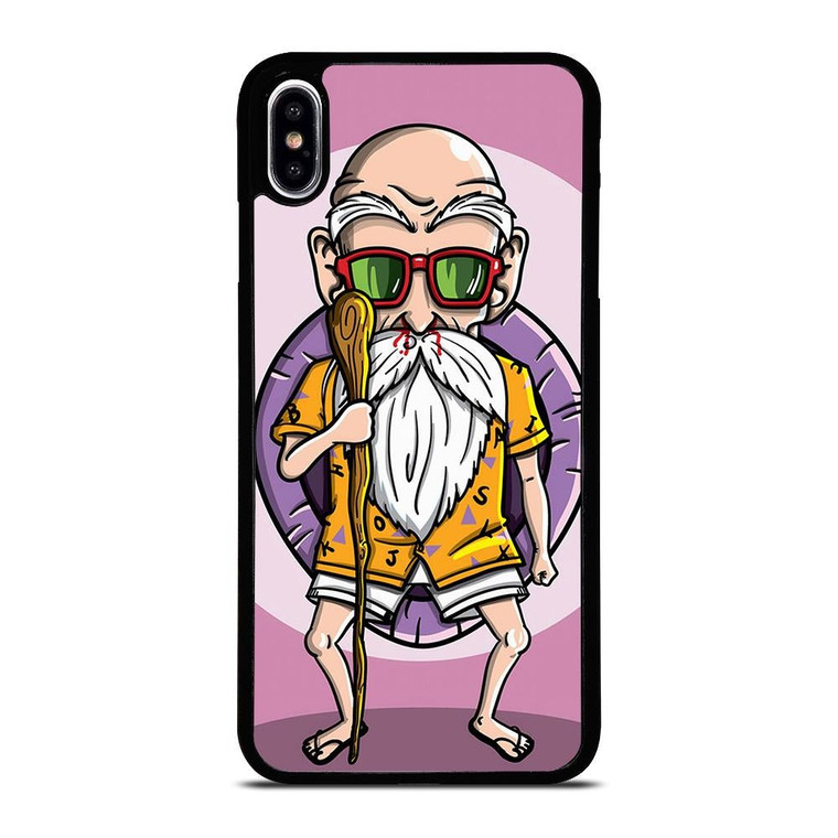 MASTER ROSHI DRAGON BALL CARTOON iPhone XS Max Case Cover