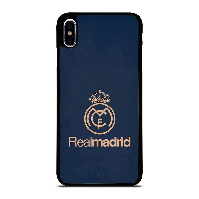 REAL MADRID ELEGANT LOGO iPhone XS Max Case Cover