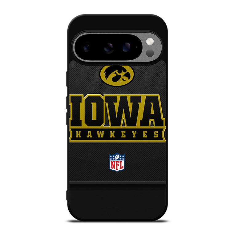 IOWA HAWKEYES CARBON LOGO Google Pixel 9 Pro XL Case Cover